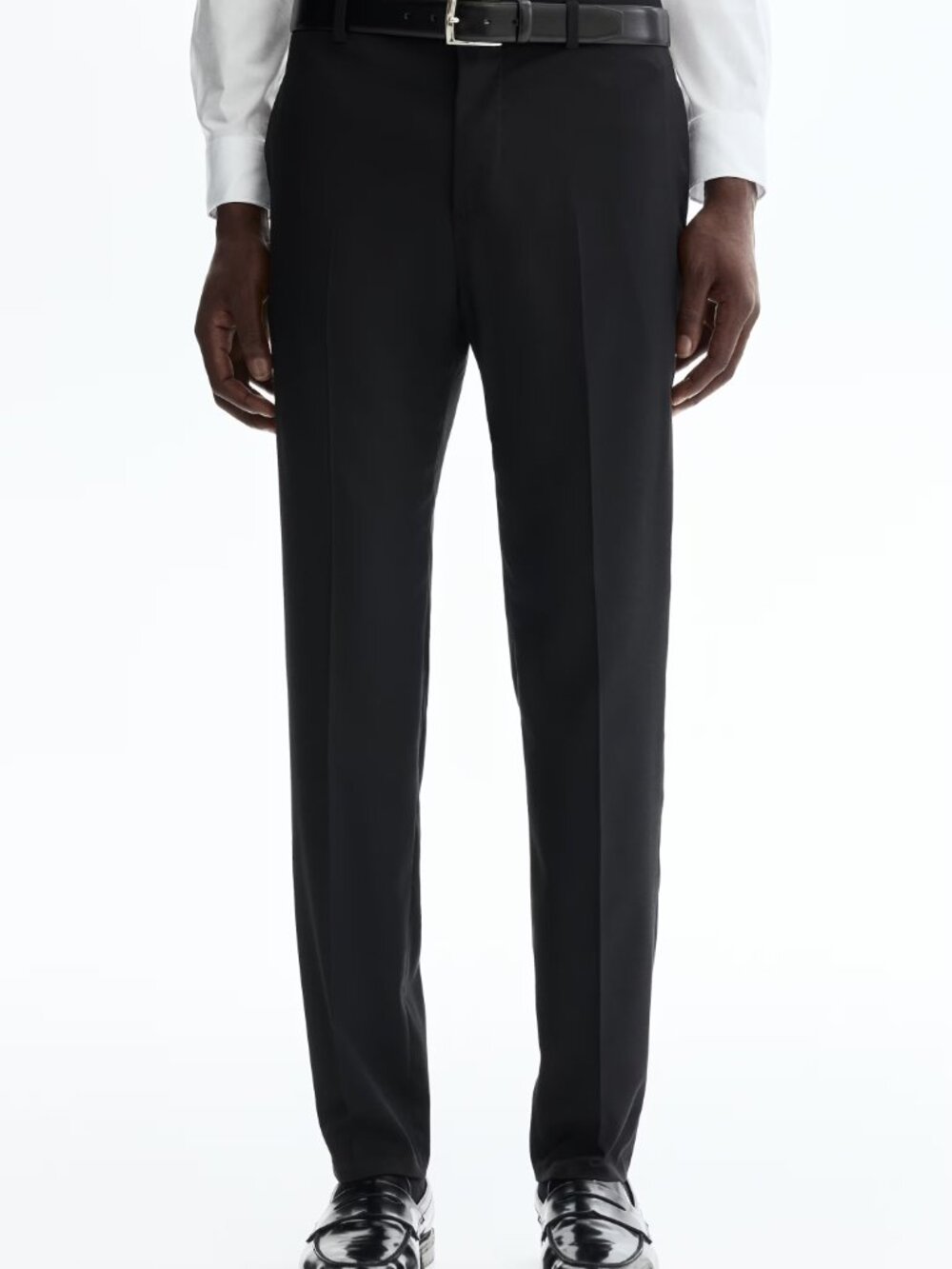 H&M Men’s Skinny Fit Dress Pants Black 36R x 31 NWT Formal Trousers